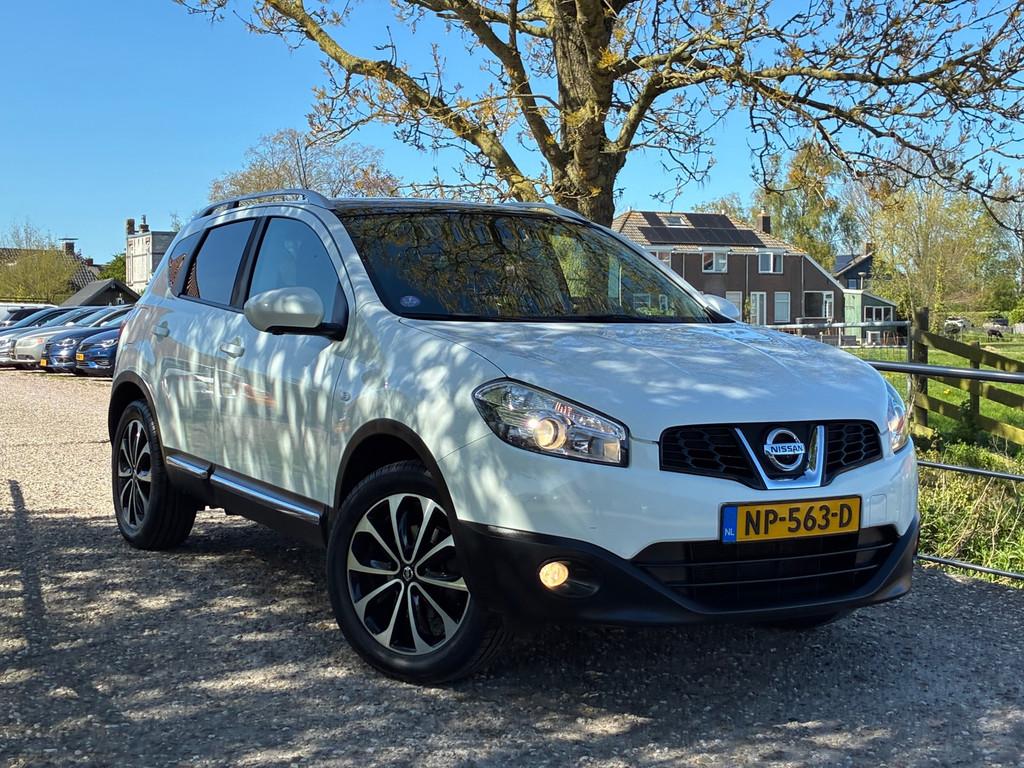Nissan Qashqai 2.0 Connect Edition | Pano + 360 Camera + Cru, Auto's, Nissan, Euro 5, Stof, Gebruikt, Zwart