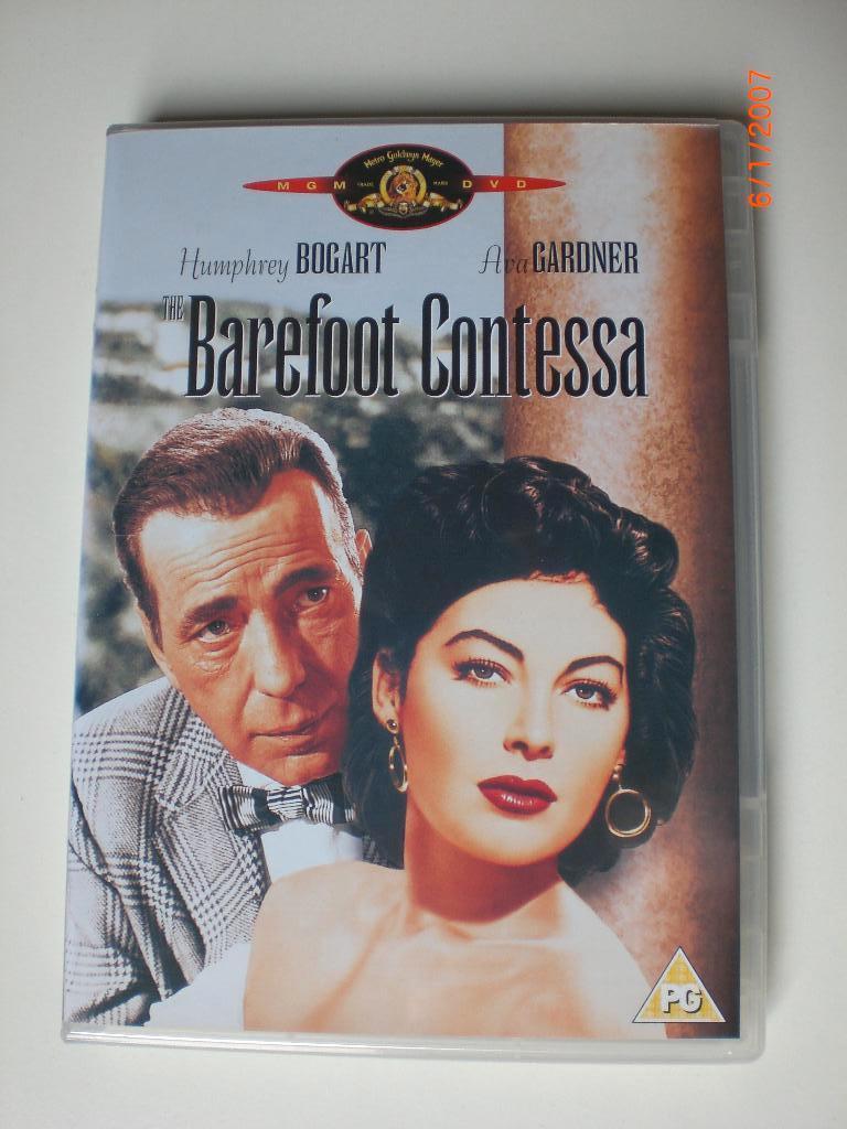 dvd The Barefoot Contessa Ava Gardner Humphrey Bogart Rossan, Cd's en Dvd's, Dvd's | Klassiekers, Drama, Ophalen of Verzenden