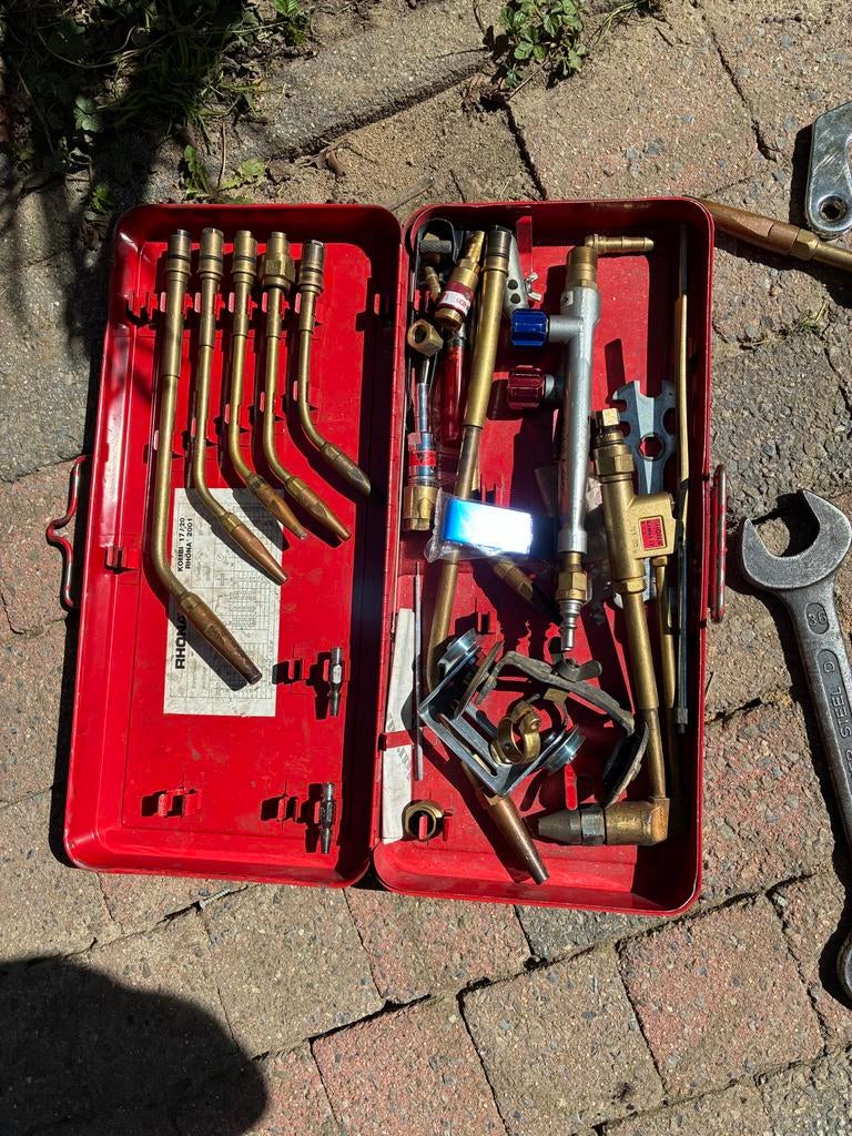 Autogeen las- en snijset - Complete set, Ophalen of Verzenden, Gebruikt, Overige typen