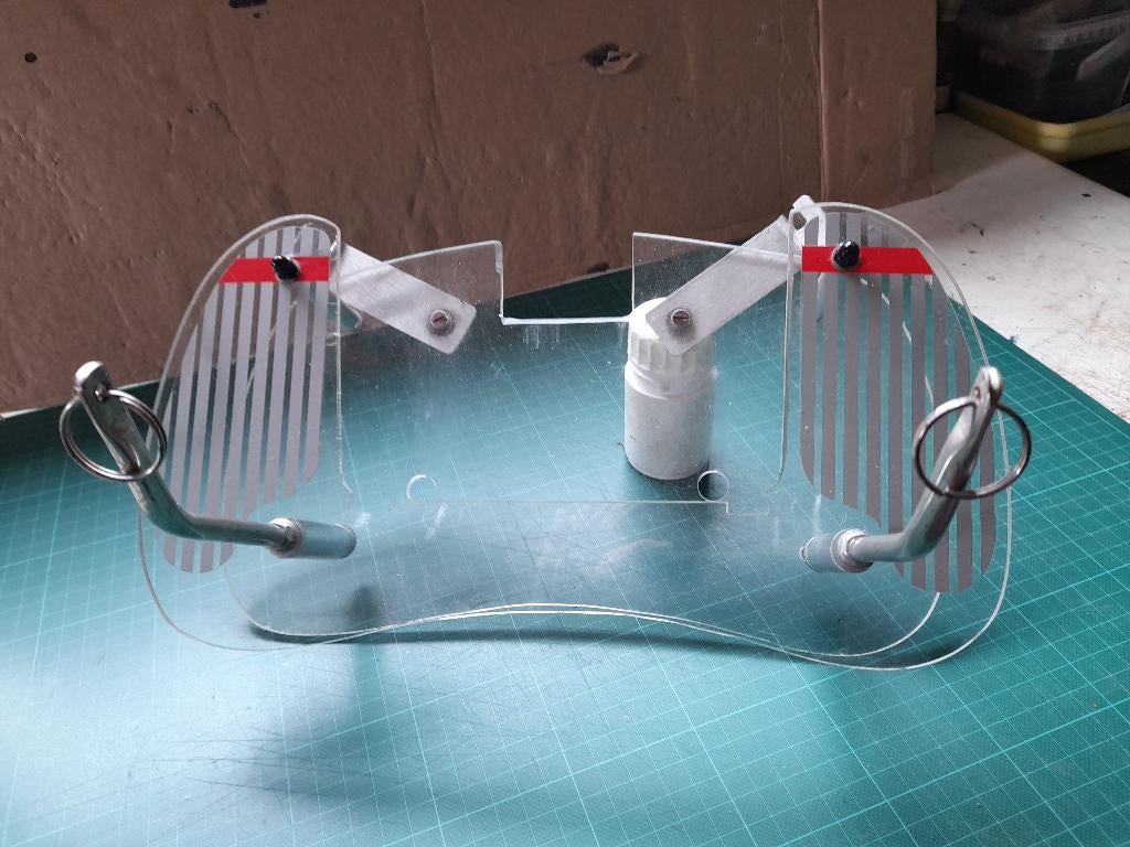 Futaba Pult in plexi voor model 9/10 /12/14., Ophalen of Verzenden, Zo goed als nieuw