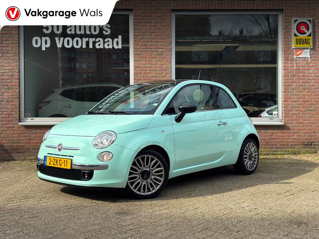 Fiat 500 0.9 TwinAir Turbo Cult | Airco | Pano | Leer | Unie, Auto's, Voorwielaandrijving, Gebruikt, 905 kg, Bedrijf