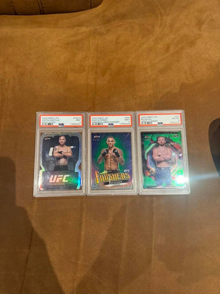 UFC PSA Slabs, Ophalen of Verzenden, Zo goed als nieuw