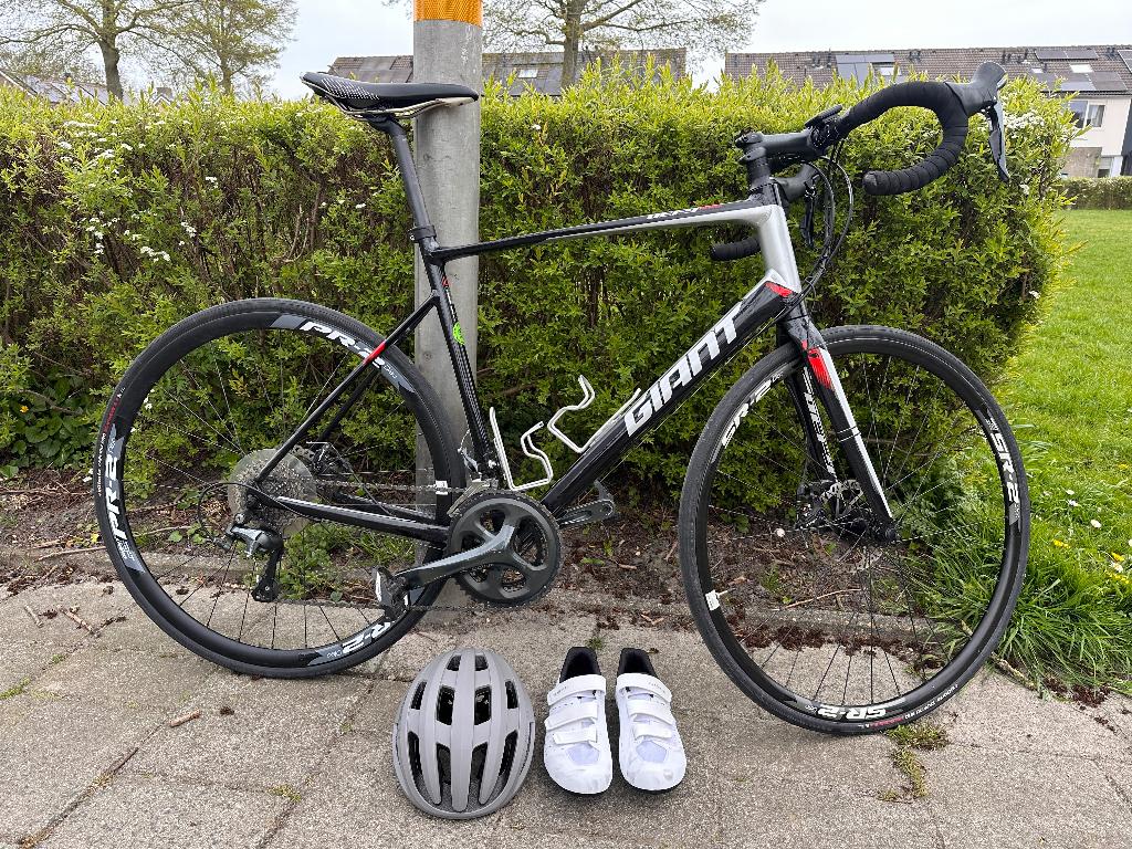 wielren fiets, Fietsen en Brommers, Ophalen, 28 inch, Aluminium, Giant