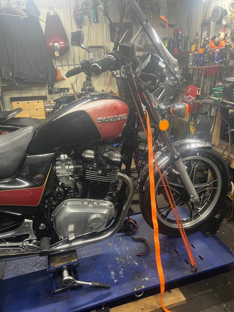 onderdelen Suzuki GR 650 Temper, Motoren, Ophalen, Gebruikt