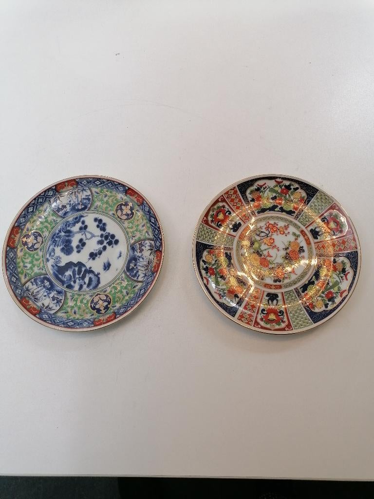 2 Imari borden, Ophalen
