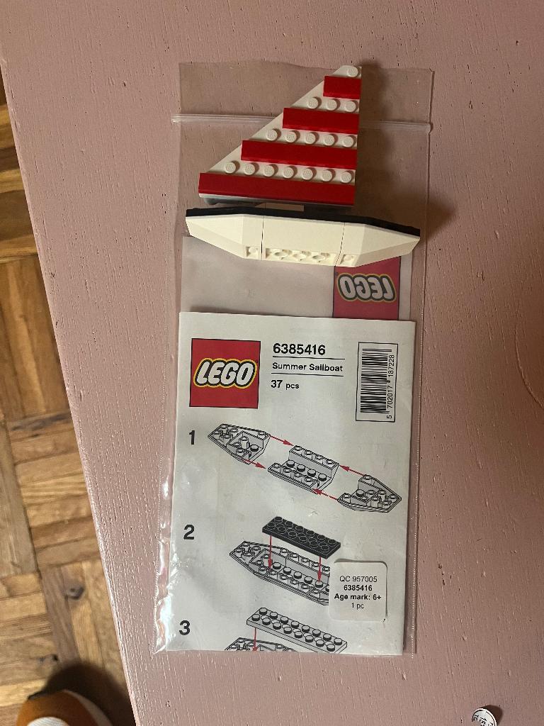 LEGO Summer Sailboat 6385416, Overige thema's, Lego, Compleet, Ophalen of Verzenden