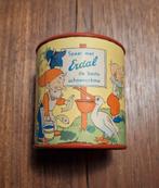Vintage Spaarpotje "Erdal de beste schoencreme" uit jaren'50, Verzamelen, Spaarpotten, Ophalen of Verzenden, Metaal of Blik, Overige thema's
