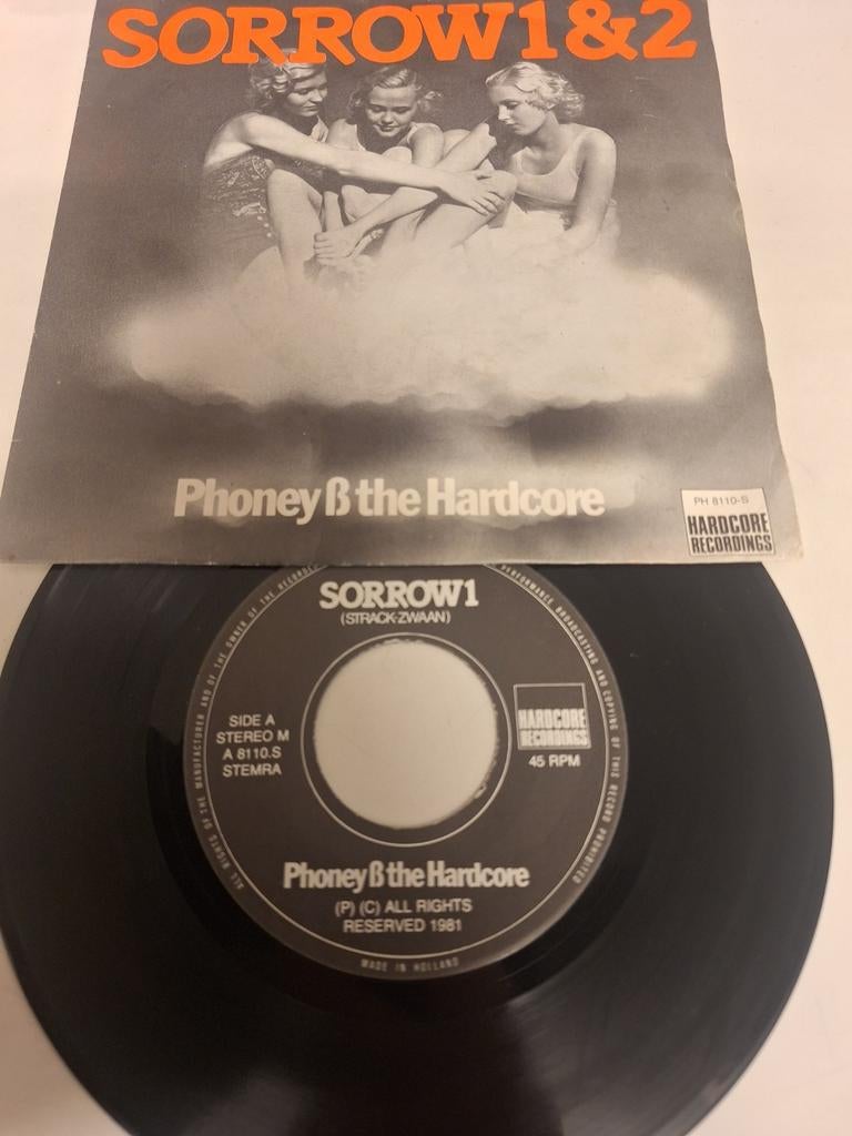 Phoney & the Hardcore - Sorrow 1&2, 1981., Verzenden, Overige formaten