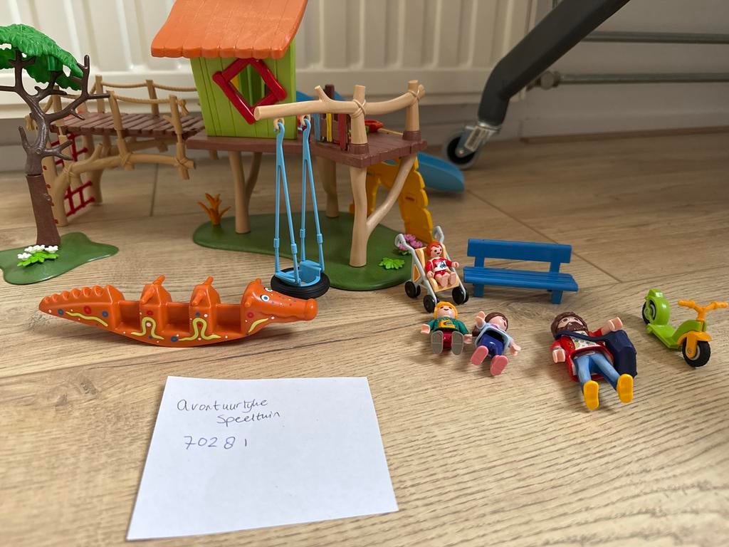 Playmobil Avontuurlijke Speeltuin 70281, Ophalen, Zo goed als nieuw, Jongen of Meisje