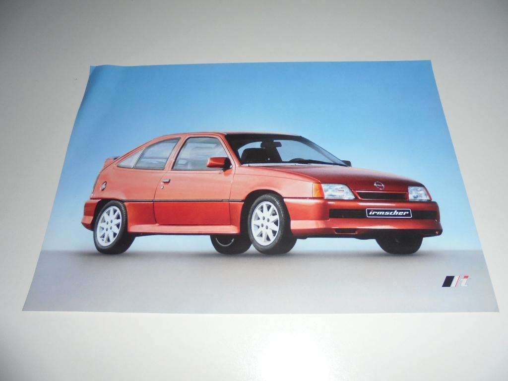 leaflet Irmscher Kadett E Junior Line 1989, Ophalen of Verzenden, Zo goed als nieuw, Overige merken