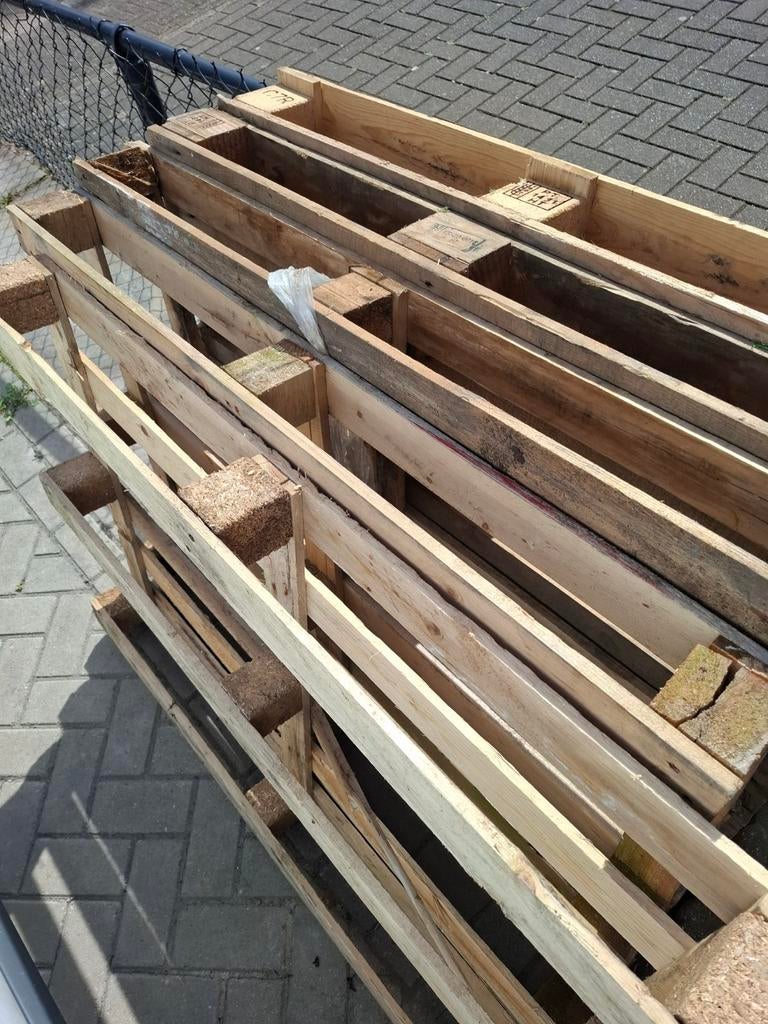 Gratis pallets af te halen. gereserveerd!, Ophalen, Gebruikt, 100 cm of meer, 60 cm of meer