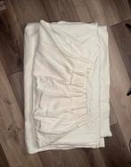 Gebroken witte gordijnen 190x180 cm kant en klaar, Ophalen of Verzenden, Gebruikt, Crème, 150 tot 200 cm