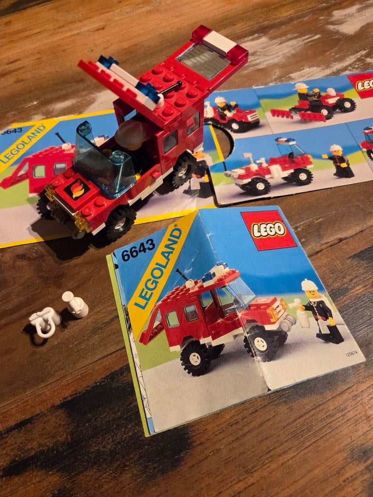 LEGO 6643 Fire Truck, Ophalen of Verzenden, Gebruikt