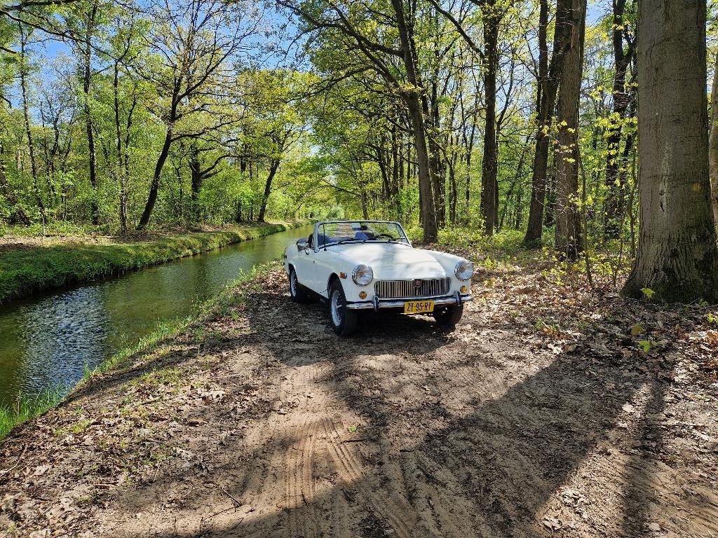 MG Midget 1.5 1977 Wit, Auto's, MG, Achterwielaandrijving, 4 cilinders, Cabriolet, Wit