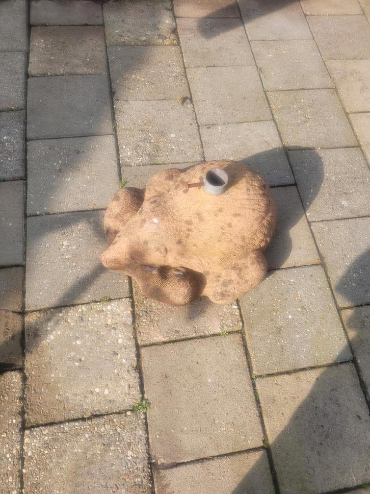 Stevige parasolvoet voor diverse parasols, Tuin en Terras, Parasols, Gebruikt, Parasolvoet, Minder dan 1 meter, Ophalen