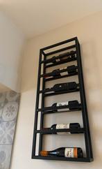 Nieuw industrieel stalen wijnrek, flessenrek whisky flessen, Huis en Inrichting, Ophalen of Verzenden, Zo goed als nieuw, Minder dan 5 flessen