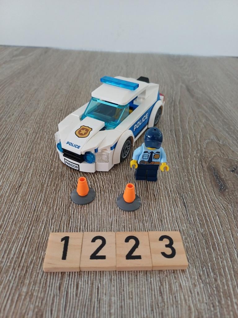 Lego City Patrouille Auto 60239, Ophalen of Verzenden, Gebruikt