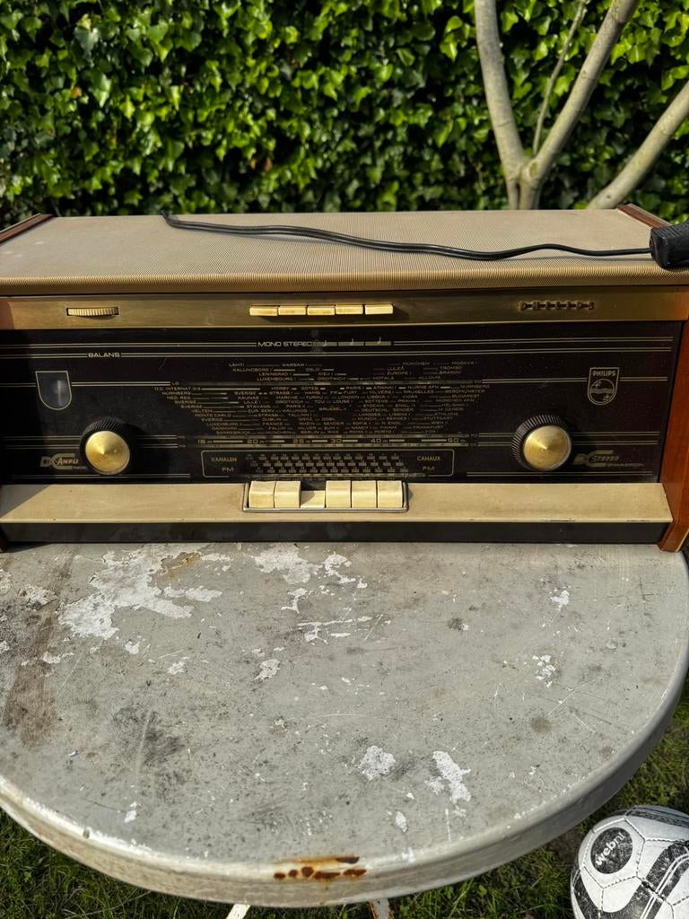 Philips antieke radio b5x94a, Ophalen of Verzenden
