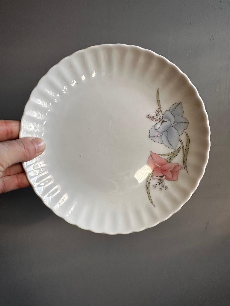 Winterling Kirchenlamitz Bavaria gebaksbordjes 5 stuks, Ophalen of Verzenden, Zo goed als nieuw, Bord(en), Overige stijlen