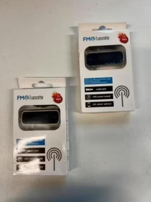 NIEUW! Fm transmitter auto audio jack handsfree bellen €4,99, Telecommunicatie, Ophalen of Verzenden, Nieuw, Overige typen, Overige merken