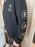 EA7 Emporio Armani Zwart Sweatshirt - Nieuw met kaartjes!, EA7 Emporio Armani, Maat 48/50 (M), Zwart, Nieuw