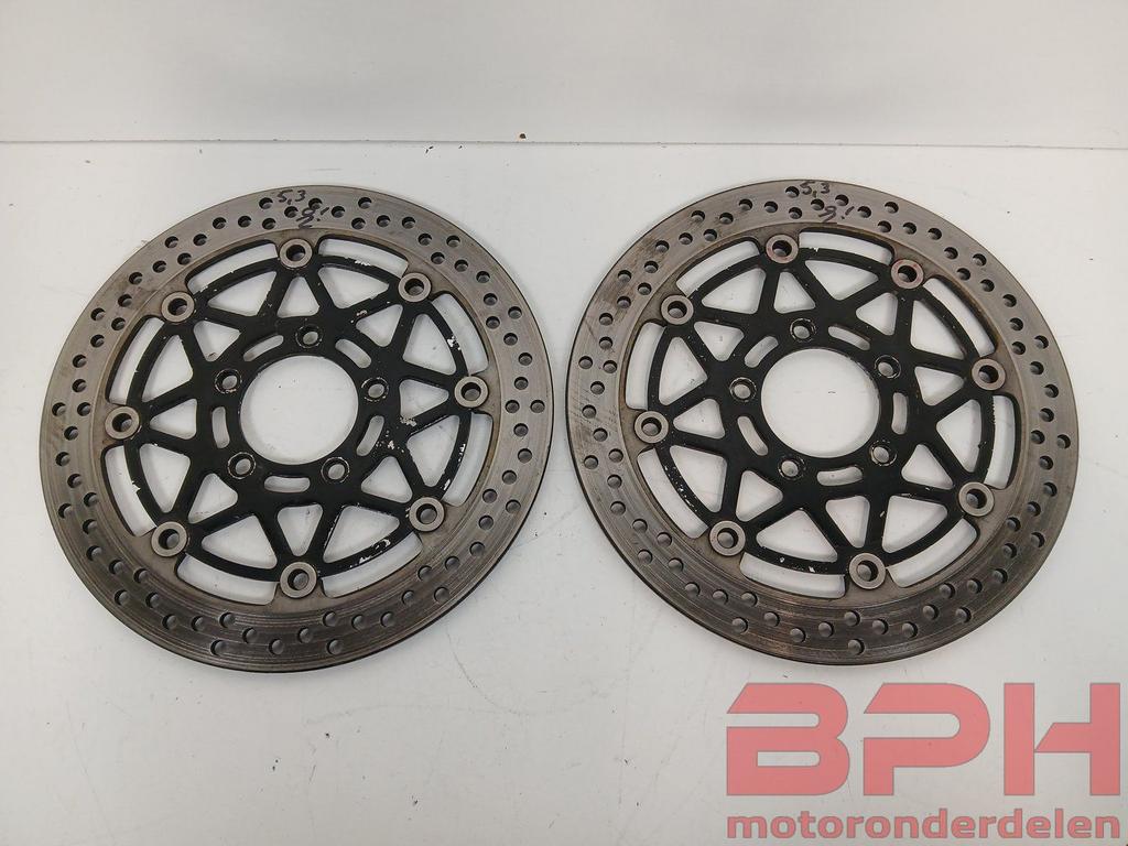 Remschijven Suzuki GSX-R 600 750 1000 K3 K4 K5 2003 t/m 2005, Gebruikt, -, -, Ophalen of Verzenden