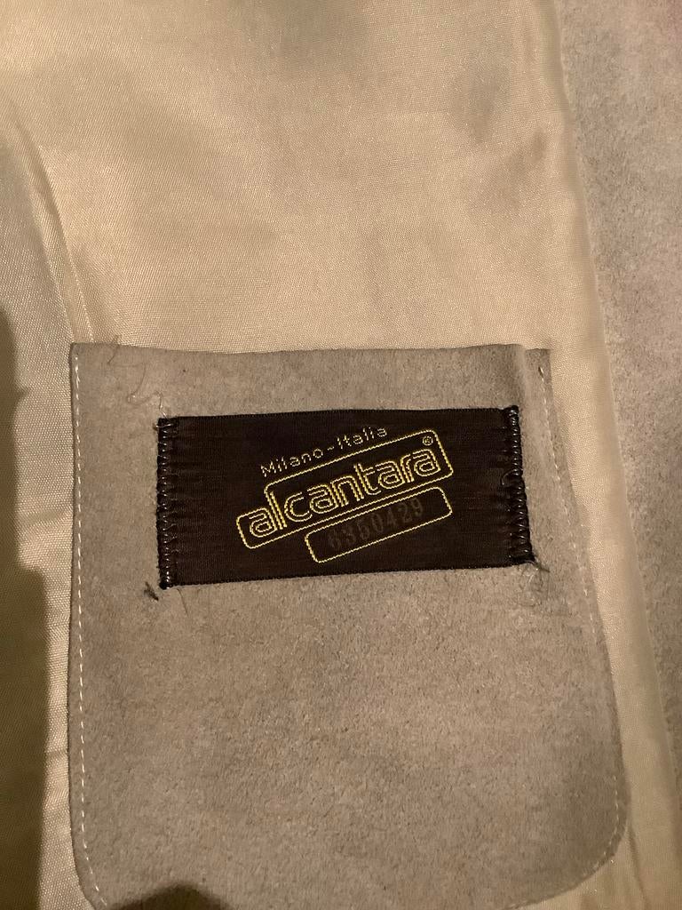 Heren colbert Alcantara, beige, maat 48, Kleding | Heren, Ophalen of Verzenden, Gedragen, Maat 48/50 (M), Beige