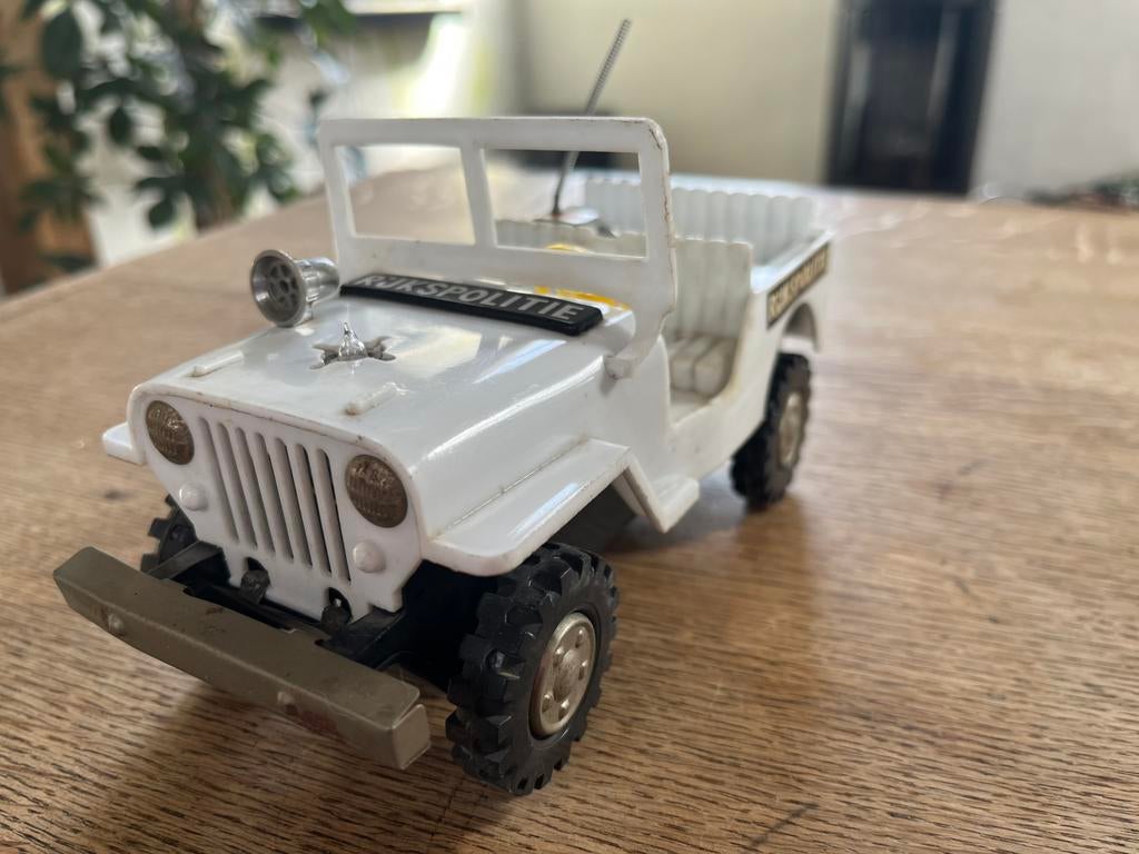 Vintage jeep rijkspolitie, Ophalen of Verzenden, Gebruikt, Auto