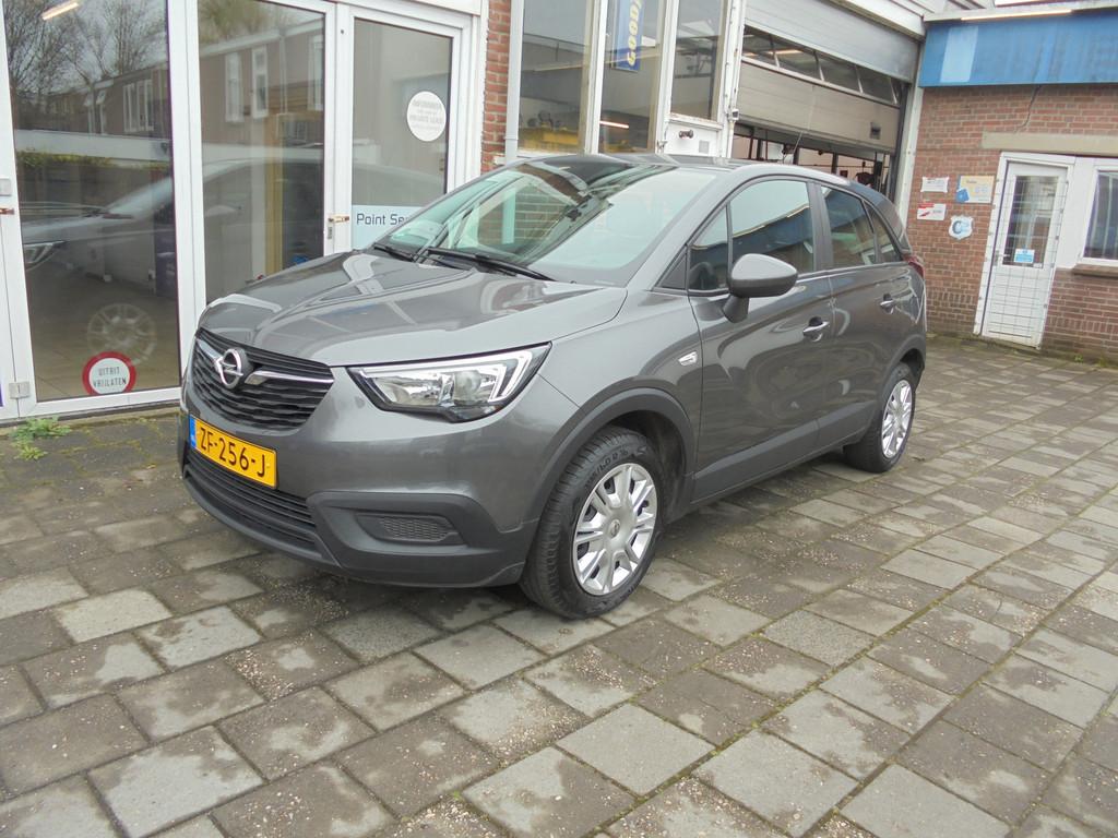 Opel Crossland X 1.2 Turbo Edition Airconditioning, Navigati, Auto's, Voorwielaandrijving, Gebruikt, Euro 6, Origineel Nederlands