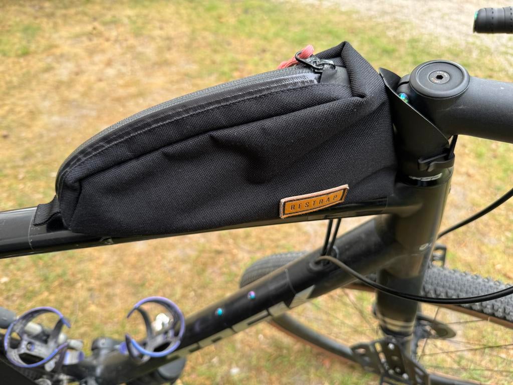 Restrap Bolt-On Top Tube Tas, Ophalen of Verzenden, Zo goed als nieuw