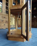 Vitrinekast | Hexagon | Display | Winkelkast | Vitrine #2177, Niet ingevuld, Niet ingevuld, Teakhout, 150 tot 200 cm
