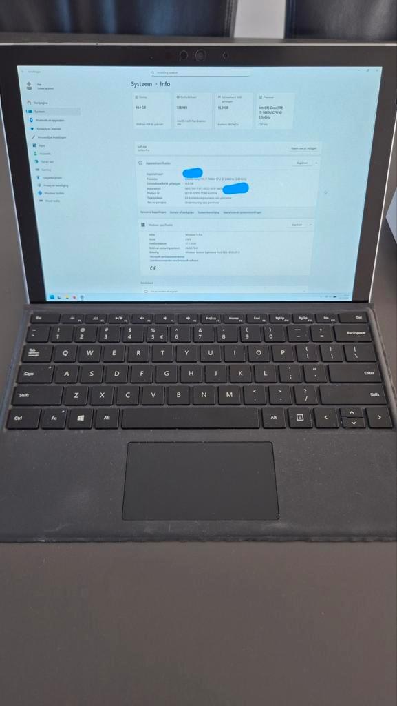 Surface Pro 4 i7, 16GB RAM, 1TB SSD, Windows 11, Computers en Software, Windows Tablets, Gebruikt, Wi-Fi, 12 inch, 1 TB, Ophalen of Verzenden
