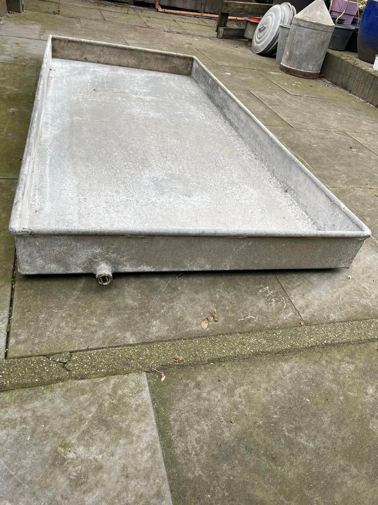 Zinken bad / bloembak, Dieren en Toebehoren, Ophalen, Zo goed als nieuw