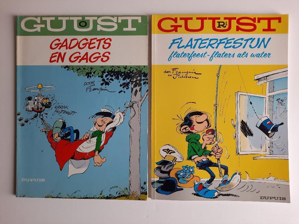 Guust, keuze uit 30 titels, Boeken, Meerdere stripboeken, Ophalen of Verzenden, Gelezen