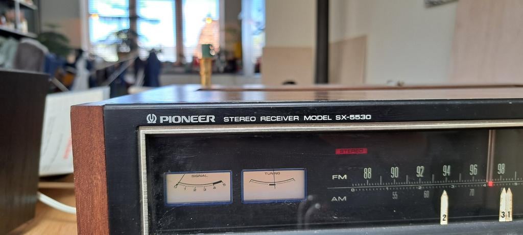 Pioneer sx-5530 reciever, Ophalen