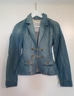 S. Oliver getailleerde spijkerjas maat S 36, Ophalen of Verzenden, Zo goed als nieuw, Maat 36 (S), Blauw