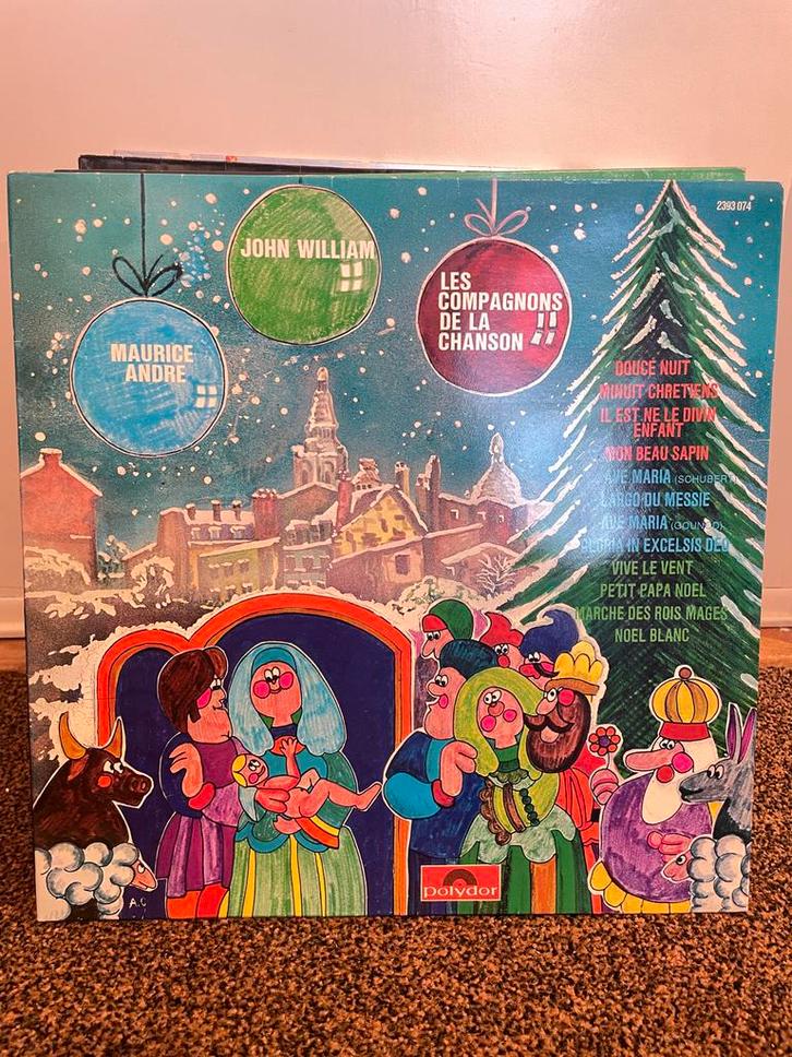 Kerst LP: Maurice Andre, John William, Les Compagnons, Cd's en Dvd's, Vinyl | Overige Vinyl, Gebruikt, 12 inch, Ophalen