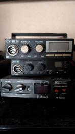 CB Radio Set: 3 Transceivers, SWR Meter & Voeding, Ophalen of Verzenden, Gebruikt, Zender en Ontvanger