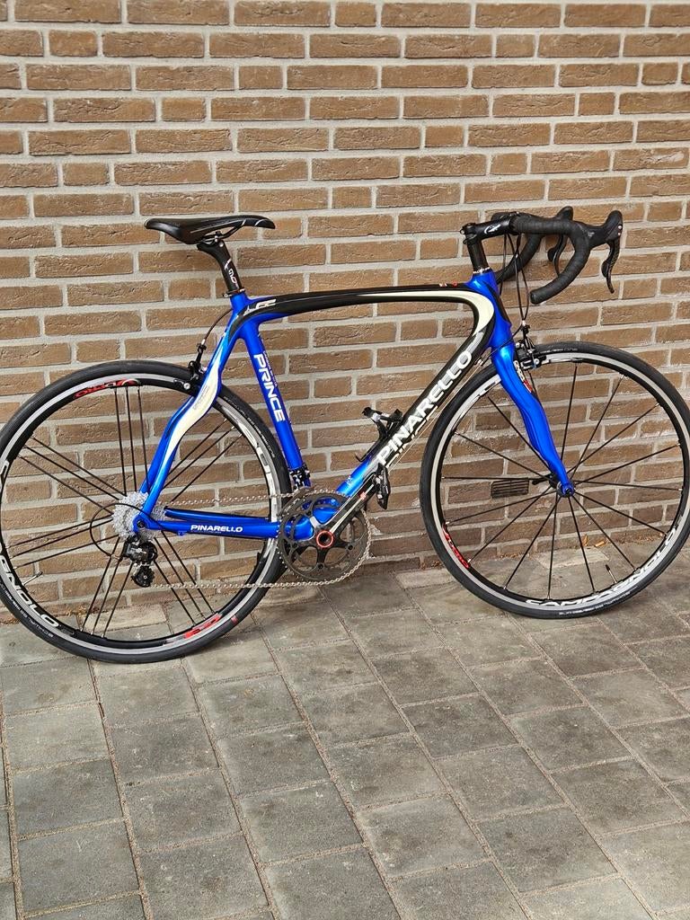 Pinarello Prince Racefiets - Campagnolo Record - L, Fietsen en Brommers, Fietsen | Racefietsen, Overige merken, 28 inch, Carbon