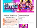 2 kaarten Toppers in Concert   2026, Twee personen, Juni