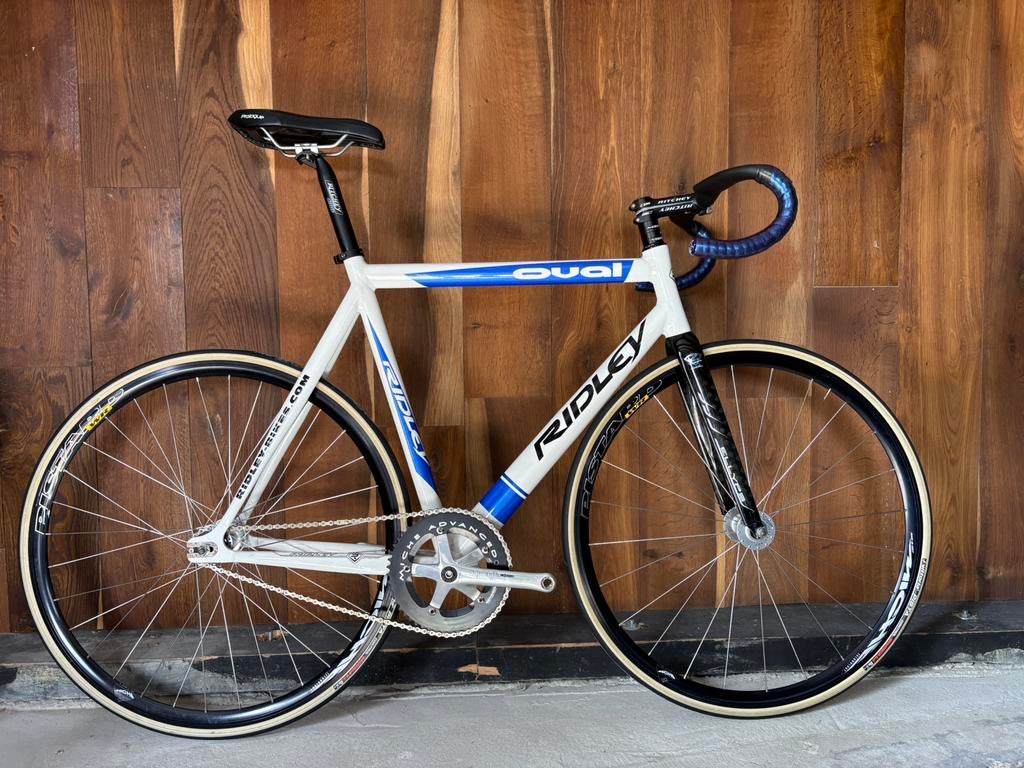 Ridley Oval baanfiets, Fietsen en Brommers, Fietsen | Racefietsen, Aluminium, Zo goed als nieuw, Meer dan 20 versnellingen, 53 tot 57 cm