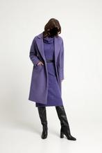 Expresso mantel paars met wol (38), Kleding | Dames, Jassen | Winter, Maat 38/40 (M), Paars, Nieuw, Verzenden