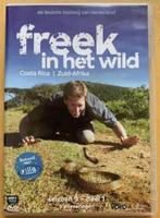DVD Freek in het wild; Costa Rica / Zuid-Afrika; seizoen 3 1, Alle leeftijden, Ophalen of Verzenden, Zo goed als nieuw, Natuur