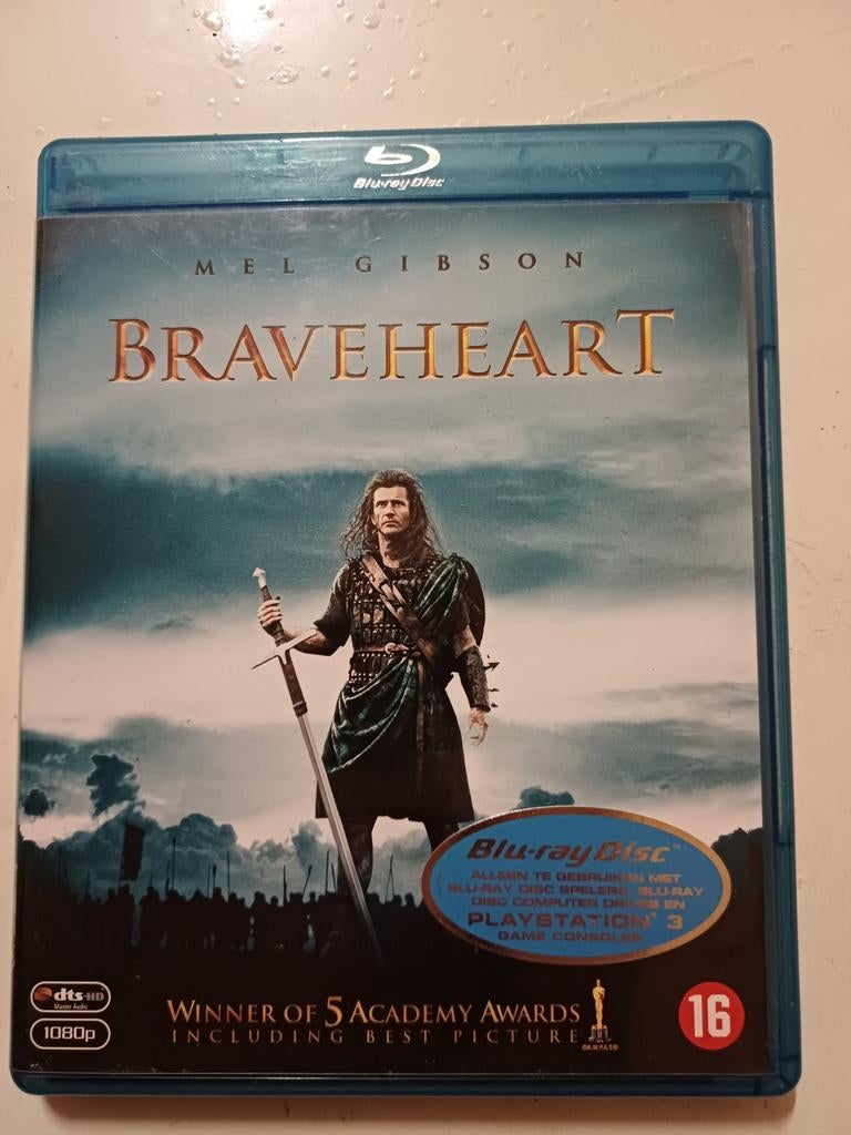 Braveheart, Cd's en Dvd's, Ophalen of Verzenden, Zo goed als nieuw, Actie