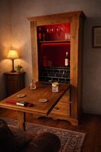 Unieke barkast met LED verlichting en kleptafel, Ophalen, Nieuw