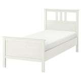 Hemnes bed met nachtkastje, Huis en Inrichting, Ophalen, Gebruikt, 90 cm, Eenpersoons