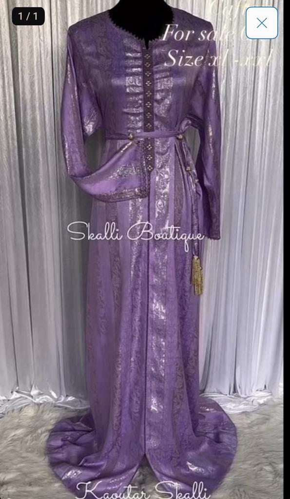 Randa caftan met riem xl-xxl, Ophalen of Verzenden, Zo goed als nieuw, Maat 46/48 (XL) of groter, Overige typen