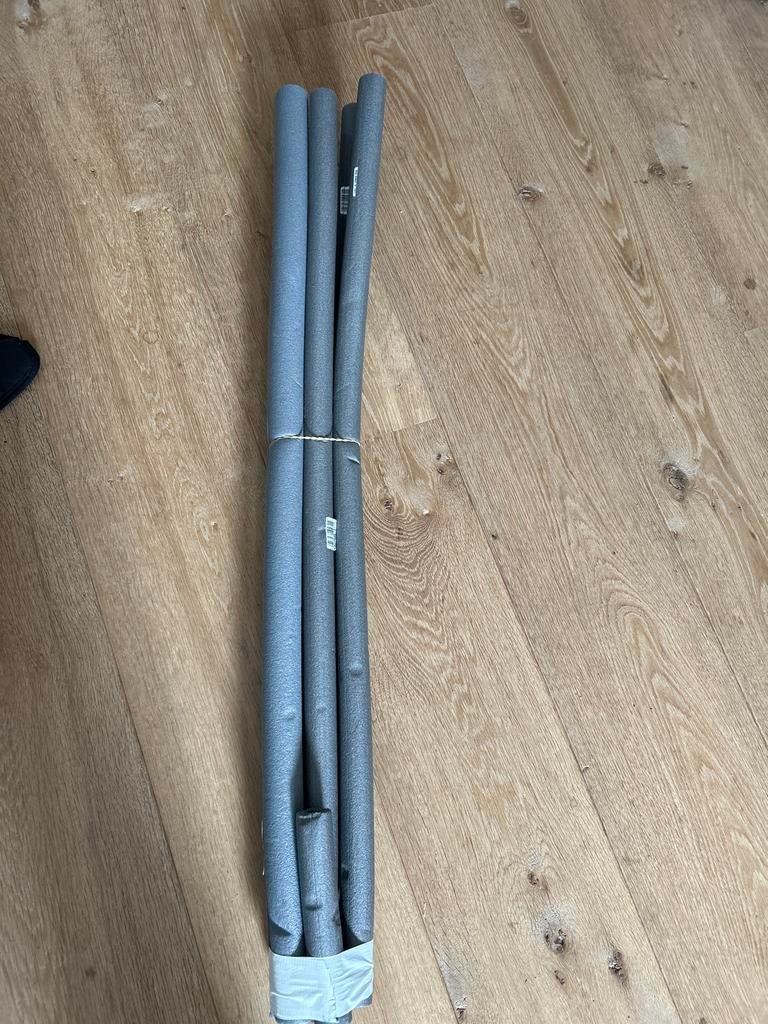 Buisisolatie grijs, Overige materialen, Nieuw, Minder dan 5 m², Ophalen