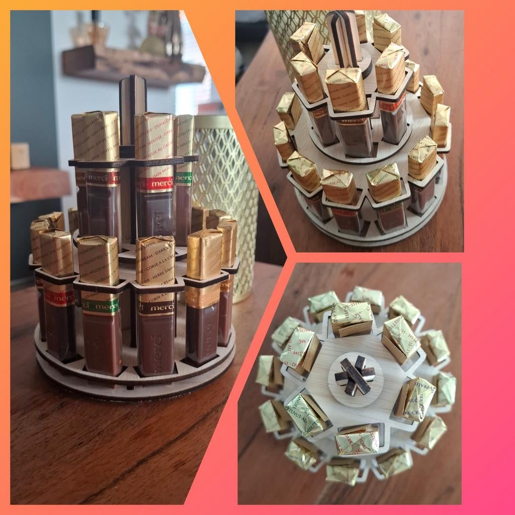 Merci chocolade standaard - gepersonaliseerd, Ophalen of Verzenden, Nieuw