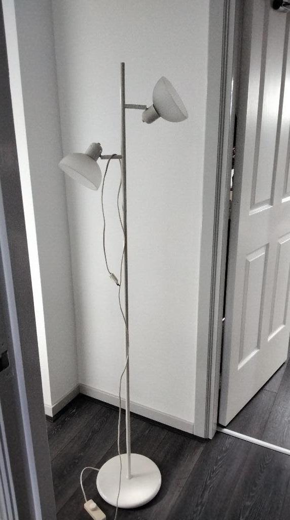 Vloerlamp, Ophalen, Gebruikt, Glas, 150 tot 200 cm